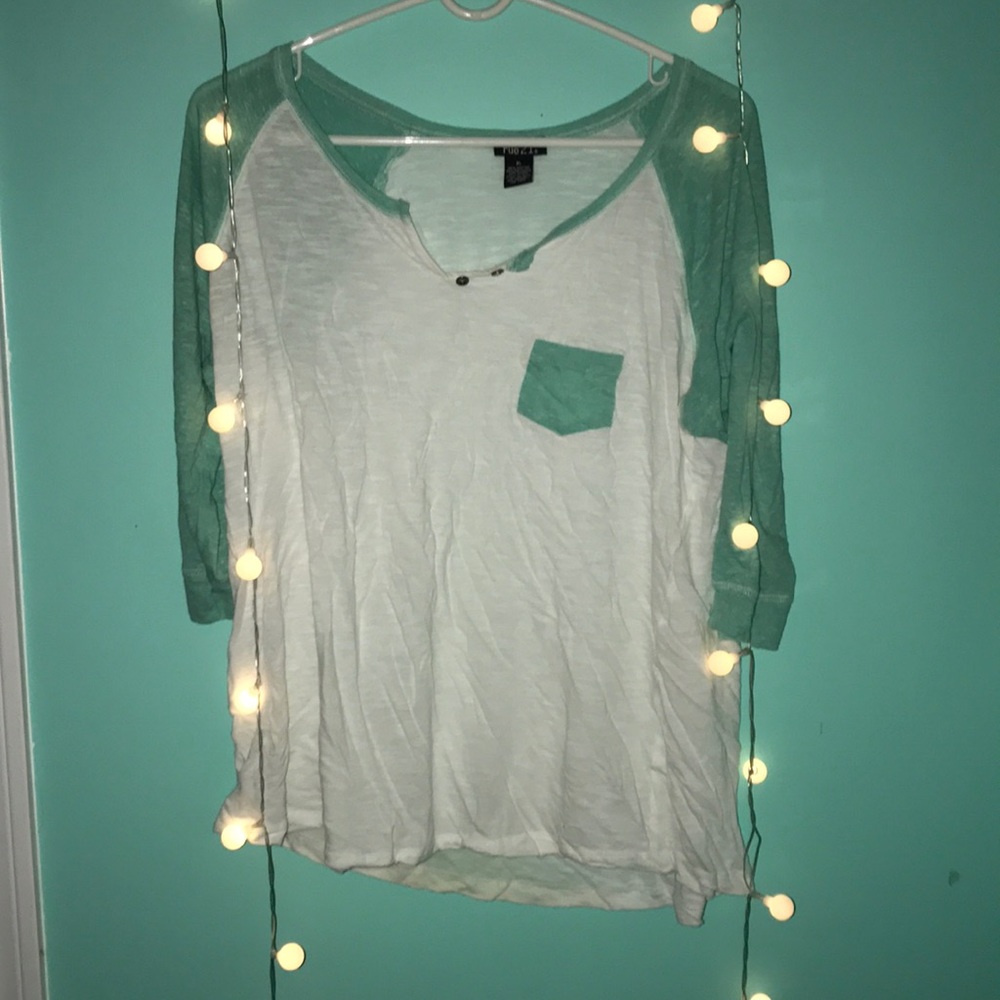 women’s baseball style t-shirt